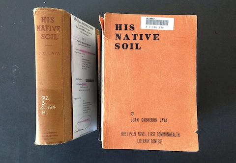 His Native Soil, Juan C. Laya (1940). Photograph by Paul Nadal.
His Native Soil, Juan C. Laya (1940). Photograph by Paul Nadal.
