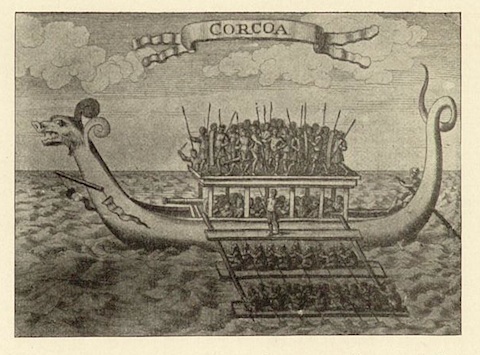 View of corcoa�from Stevens�s Collection of Voyages and Travels / Deutsche Digitale Bibliothek